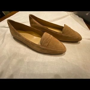 Talbots Beige Suede Flats